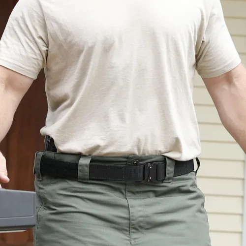 Vista 3 de Propper Cinturón táctico unisex para adultos, hebilla de liberación rápida de 1.75 pulgadas