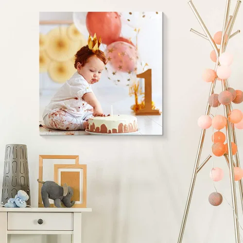Vista 4 de NWT Impresiones en lienzo personalizadas con tus fotos, ideas de aniversario, imágenes de lienzo personalizadas para pared para imprimir enmarcadas