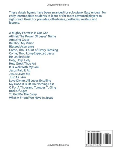 Vista 2 de 20 Greatest Hymns for Solo Piano