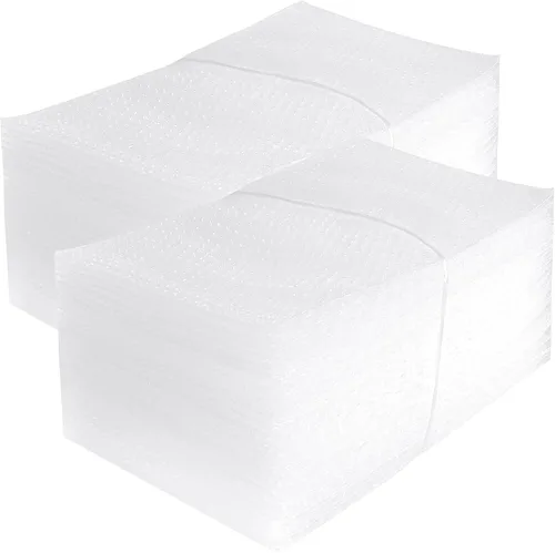 Vista 23 de Bolsas de burbujas High-PQ, Bolsas de burbujas transparentes no autoadhesivas con acolchado de doble pared, ideales para embalaje, envío