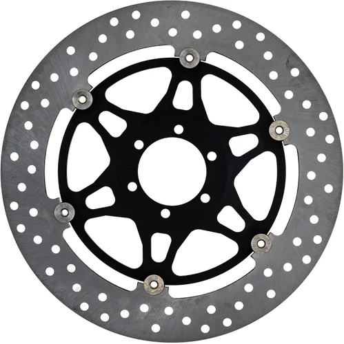Vista 5 de NICHE Juego de rotor de freno delantero para KTM Ducati 690 Duke Supermoto R 75609060000 492.4.024.1A motocicleta