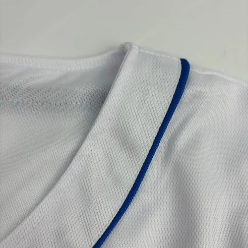 Vista 6 de Venezuela - Camiseta de béisbol clásica de manga corta con botones de malla, para hombre y mujer, camiseta de Venezuela beisbol