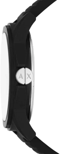 Vista 2 de Armani Exchange - Reloj de vestir con cronógrafo para hombre, con correa de cuero, acero o silicona