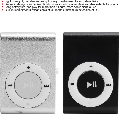 Vista 7 de Reproductor de MP3 Spotify, Reproductor de Mp3 Reproductor de música Walkmans con auricular y cable USB