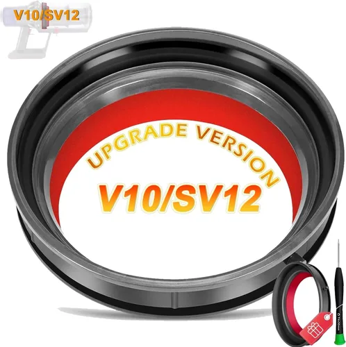 Vista 9 de Anillo de sellado fijo superior de cubo de polvo 2026, pieza de repuesto compatible con aspiradora Dyso.n Cyclone V10 SV12, cubo de polvo
