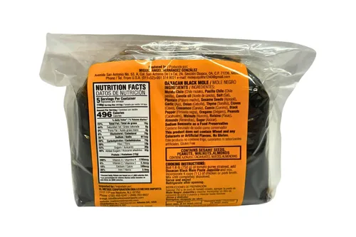 Vista 2 de Mole Negro de Oaxaca - Pasta de topos negros de Juquilita - 17 onzas