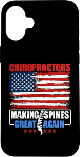 Vista 23 de Chiropractors Making Spines Great Again - Physical Therapist Case for iPhone 17