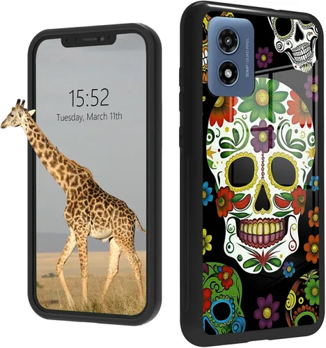 Vista 345 de Funda para Motorola Moto G Stylus 5G 2021 de vidrio templado, funda negra con diseño de mujer negra africana para mujeres y hombres, antiarañazos, a
