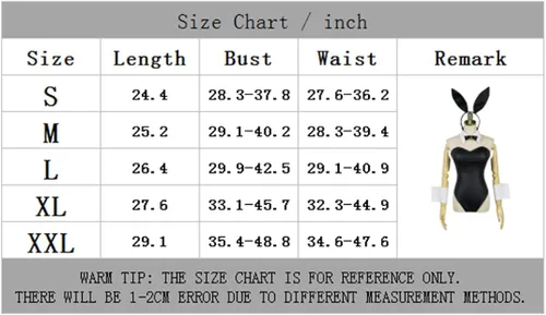Vista 5 de Bunny Costume Women Bunny Girl Suit Anime Role Play Senpai Cosplay One Piece Bodysuit Stockings Set for Women Outfit