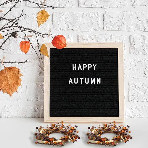 Vista 4 de Paquete de 2 anillos pequeños para velas para el día de Acción de Gracias, corona de velas de otoño de 6 pulgadas con hojas artificiales