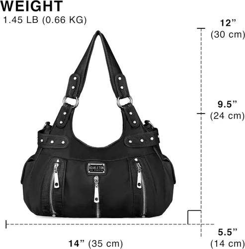 Vista 3 de Scarleton Bolso de mano para mujer, monederos para mujer, bolsos de hombro para mujer, H1292