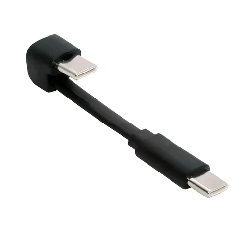 Vista 13 de xiwai Cable de carga USB-C corto en ángulo macho a macho de 5.9 in ultra