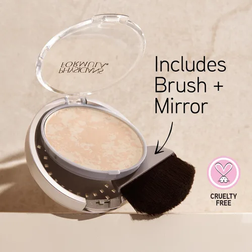 Vista 4 de Physicians Formula Mineral Wear Polvo facial sin talco, maquillaje mineral de cobertura ligera para pieles sensibles - Buff Beige