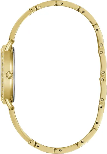 Vista 2 de Guess Reloj brazalete de cristal de 1181in plateado