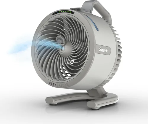 Vista 14 de Shark FlexBreeze HydroGo Pro FA056 - Ventilador de nebulización portátil Grafito