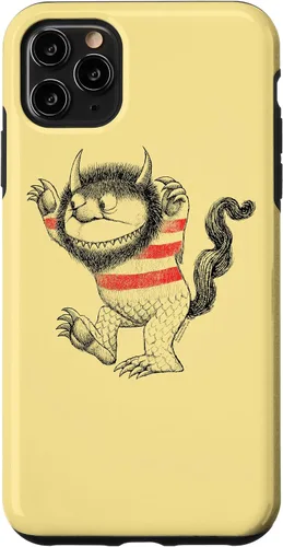 Vista 13 de Where The Wild Things are Line Art - Carcasa para iPhone 17