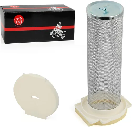 Vista 2 de Guía de jaula de filtro de aire y tapa final para Yamaha Warrior Raptor Wolverine 350 YFM 350 Grizzly 600 660 YFM600 660 1987-2013 1UY-14458-01