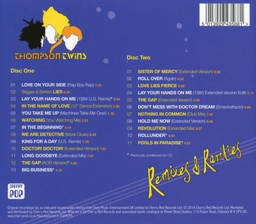Vista 2 de Remixes & Rarities A Collection of Classic Mixes & B-Sides