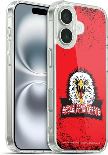 Vista 49 de Head Case Designs Funda de gel suave con licencia oficial de Cobra Kai Eagle Fang Logo Key Art compatible con Apple iPhone 7 Plus/iPhone 8 Plus