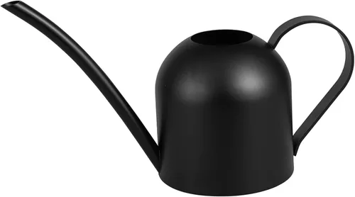 Vista 10 de IMEEA Regadera dorada para plantas de interior, orquídea, bonsái, acero inoxidable con boquilla larga para casa, escritorio, oficina, 15 onzas 15oz