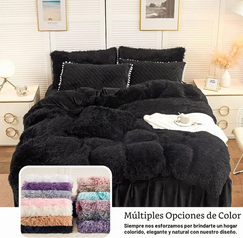 Vista 7 de LIFEREVO Funda de almohada corporal de pelo sintético desgrenado, funda de almohada lumbar súper suave y de pelo sintético para sofá o cama, funda
