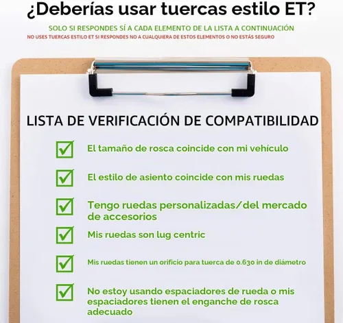 Vista 3 de DPAccessories LCE3L6H-S- 04PAR tuercas para automotores, Negro