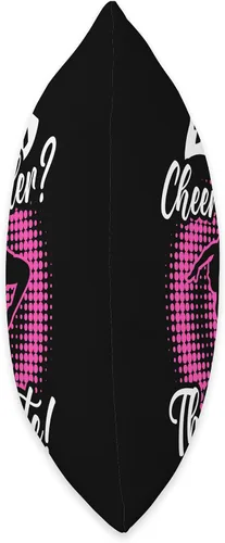 Vista 2 de Baton Twirler Majorettes Baton Twirling Girl Gifts Twirler Majorettes You are a Cheerleader Baton - Almohada giratoria, 16 x 16 pulgadas, multicolor