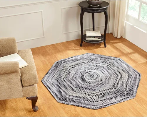 Vista 78 de Better Trends Alfombra trenzada degradada, ovalada, reversible y duradera, 100% algodón suave, ideal para cocina, sala de estar, dormitorio, tapete