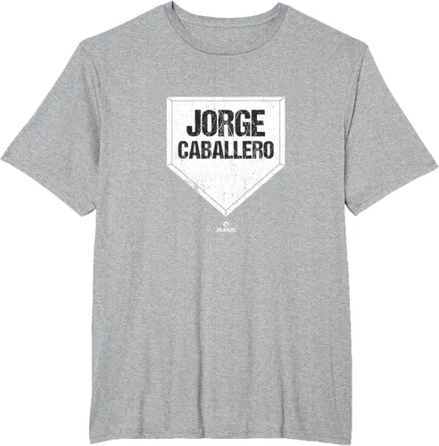 Vista 16 de Homeplate Gameday Jorge Caballero Prospect Baseball Fan Gear Camiseta, Negro