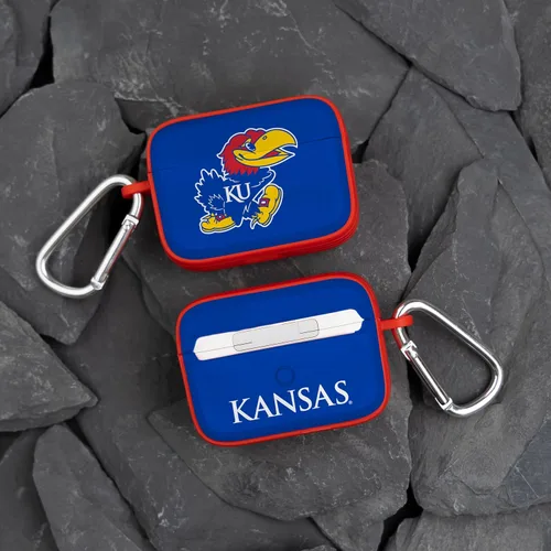 Vista 4 de Kansas Jayhawks HDX - Funda compatible con Apple AirPods Pro 1 y 2 (clásico)
