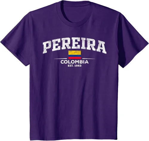 Vista 29 de Camiseta Pereira Colombia, Negro