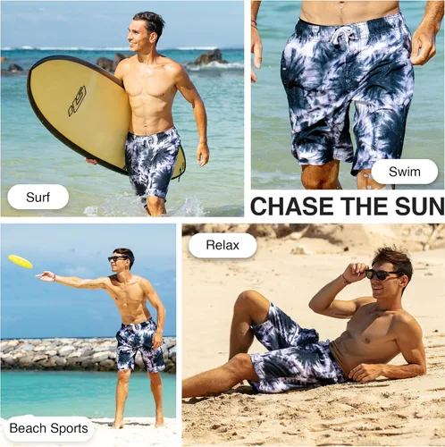 Vista 5 de Kanu Surf - Traje de baño Mirage para hombre (talla regular y grande)