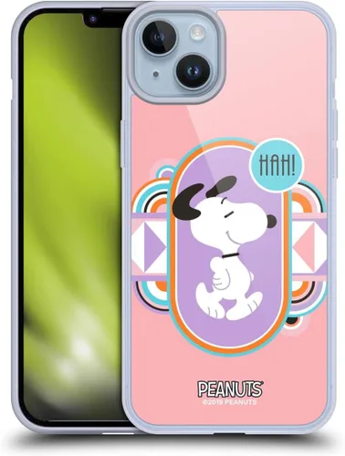 Vista 29 de Head Case Designs Snoopy Deco Dreams - Funda de gel suave con licencia oficial de Peanuts Blue Pattern compatible con Apple iPhone 7 Plus/iPhone 8