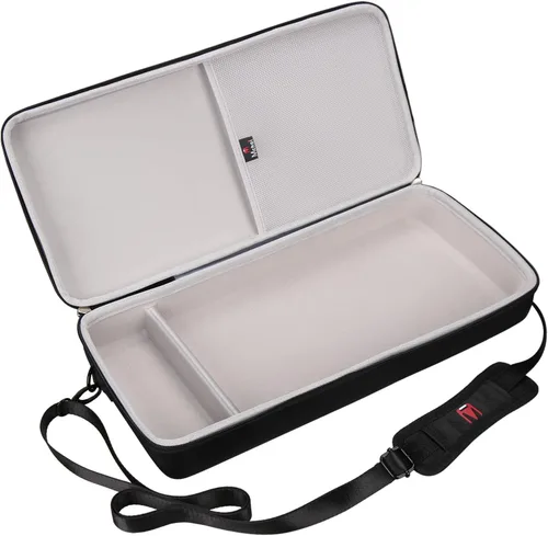 Vista 3 de Mchoi - Funda rígida para impresora móvil inalámbrica Canon PIXMA TR160 / TR150 / iP110 con batería, correa acolchada para el hombro, bolsillo
