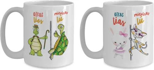 Vista 5 de Regalo para tios Taza de cafe para navidad Perfecto regalo para graduados, profesionales y estudiantes Vaso con afirmaciones positivas, Negro
