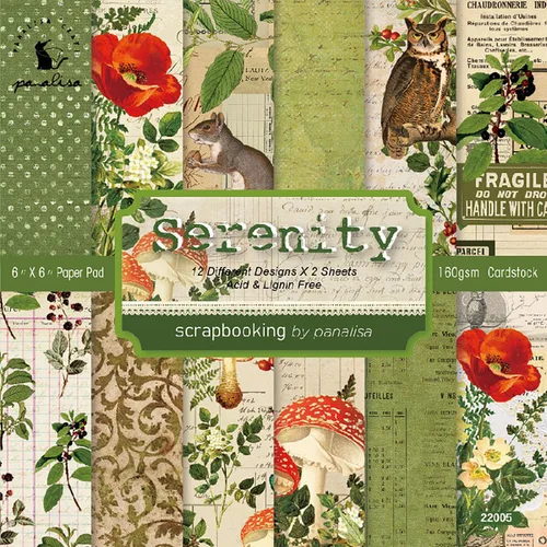 Vista 20 de YASMEN Bloc de papel para álbum de recortes de Navidad, 6 x 6 pulgadas, cartulina de una sola cara para hacer tarjetas, diarios, planificador