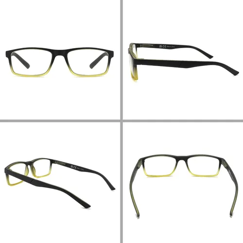 Vista 6 de Gafas de Lectura con Bloqueo de Luz Azul Paquete de 4 Lectores de Computadora para Mujeres y Hombres, Anteojos con Filtro de Rayos UV Antirreflejos