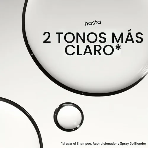 Vista 6 de John Frieda Go Blonder - Spray aclarador para cabello rubio, 3.5 onzas líquidas, paquete de 2
