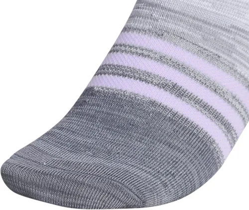 Vista 5 de Calcetines deportivos Adidas Superlite invisibles para mujer (6 pares), Gris, M