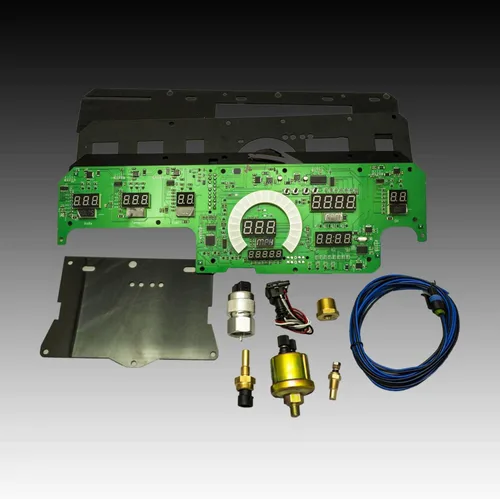 Vista 3 de Intellitronix Panel de medidor digital LED para Dodge Duster/Dart (1970-1976) DP1805B (azul)