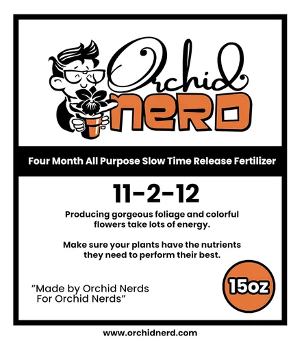 Vista 2 de Orchid Food, 15 onzas (Orchid Ferlizer) 11-2-12 liberación lenta