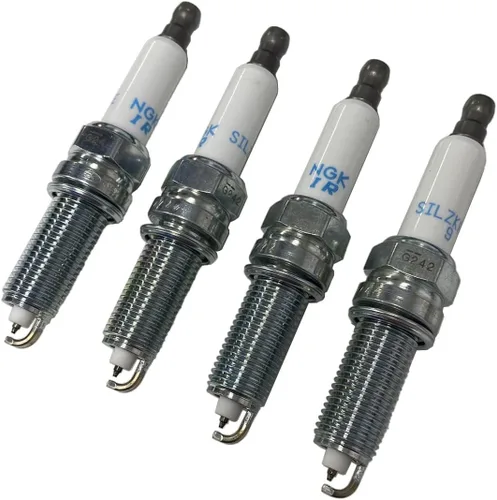 Vista 2 de Juego de 4 bujías originales OEM 18849-09070 / 1884909070 para Hyundai Accent 20-22 Sonata 16-19 Kia Optima 17-20 Rio 20 / Reemplaza 1884909060