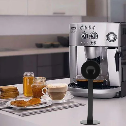 Vista 6 de Cuchara de café de plástico para café con cucharada de medición de manipulación Cuchara de medición de manipulación multifunción de doble propósito
