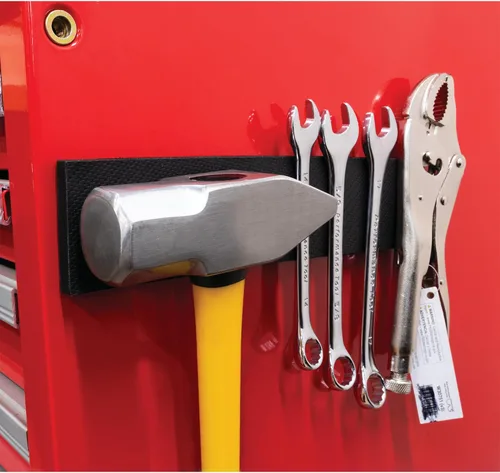Vista 7 de Performance Tool W12526 Barra de Soporte Magnético para Herramientas (Paquete de 2)