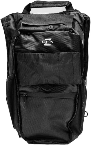 Vista 5 de RAVERUNNER Mochila de hidratación antirrobo Mochila rave aprobada por festivales para asistentes a conciertos, mochila de agua para festivales sin