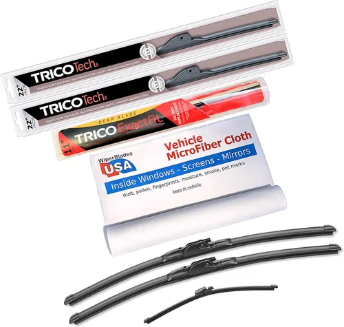 Vista 25 de WiperBladesUSA Limpiaparabrisas de Hoja Beam compatibles con Ford Custom 500 1969 (Juego de 2) Limpiaparabrisas