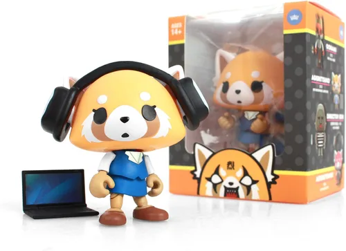 Vista 3 de AGGRETSUKO - Caja de vinilo de acción (12 figuras)