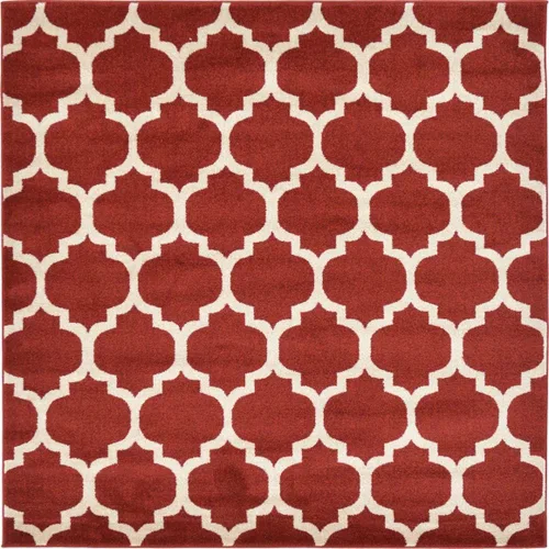 Vista 85 de Unique Loom Trellis Collection - Alfombra de área de Filadelfia, rectangular de 2 pies 2 pulgadas x 3 pies, color morado y marfil