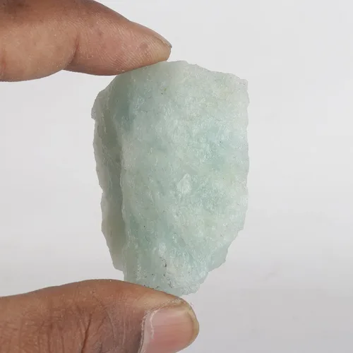 Vista 3 de GEMHUB Aproximadamente 33.60 unidades de aguamarina azul crudo natural, aguamarina azul sin tratar, gema suelta de cristal curativo DT-243, Gema
