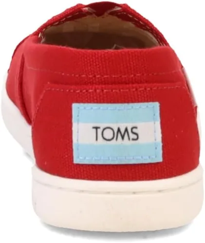 Vista 5 de TOMS Girl's, Alpargata Tiny Slip-On - Toddler